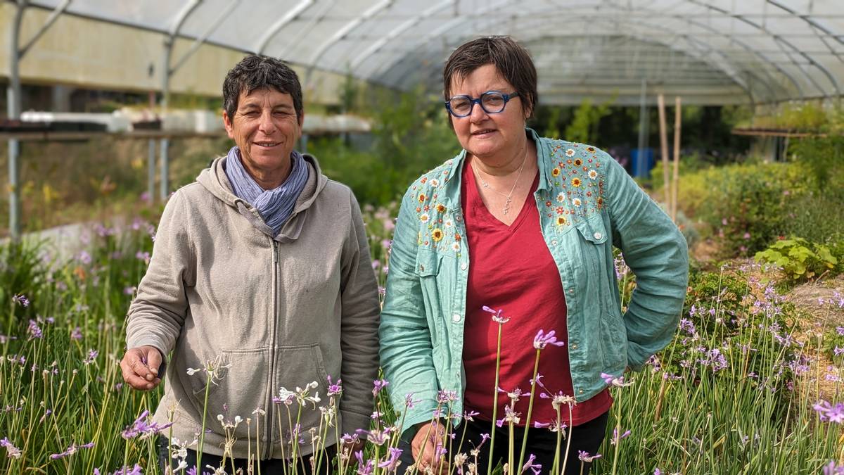 Les deux associées, Nathalie et Pauline (à droite) © Carole Loiseau